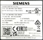 Siemens 6SL3210-5FE12-0UF0